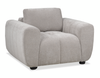 Made in Canada Pebble 45\" Fabric Chair - Grey