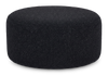 Made in Canada Customizable Sofa Lab Round 38\" Fabric Ottoman – Teddy Raven
