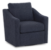 Made in Canada Sofa Lab Customizable Swivel 32\" Fabric Accent Chair – Chenille Pacific