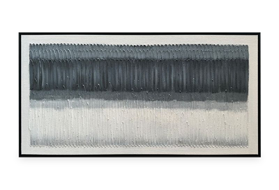 Evolving Spaces Hand Painted Heavy Textured Wall Art – 36” x 48” | Œuvre d’art murale « Evolving Spaces » peinte à la main à texture épaisse - 36 po x 48 po