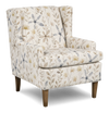 Made in Canada Sofa Lab Customizable Wingback 30\" Fabric Accent Chair – Dust Accent Fabric