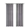 Jacquard Panel Cubic Grey 96\" - Set of 2