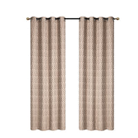 Jacquard Panel Cubic Taupe 96