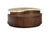 Jenkins 40\" Coffee Table with Storage - Burnt Umber