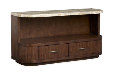 Jenkins 54" Sofa Table with Storage - Burnt Umber | Table de salon Jenkins de 54 po avec rangement - terre d’ombre brûlée