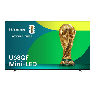 HISENSE 65" U68QF Mini-LED QLED 4K UHD AI Fire TV (65U68QF) | Téléviseur QLED à Mini DEL HISENSE U68QF UHD 4K de 65 po avec IA et Fire TV (65U68QF)