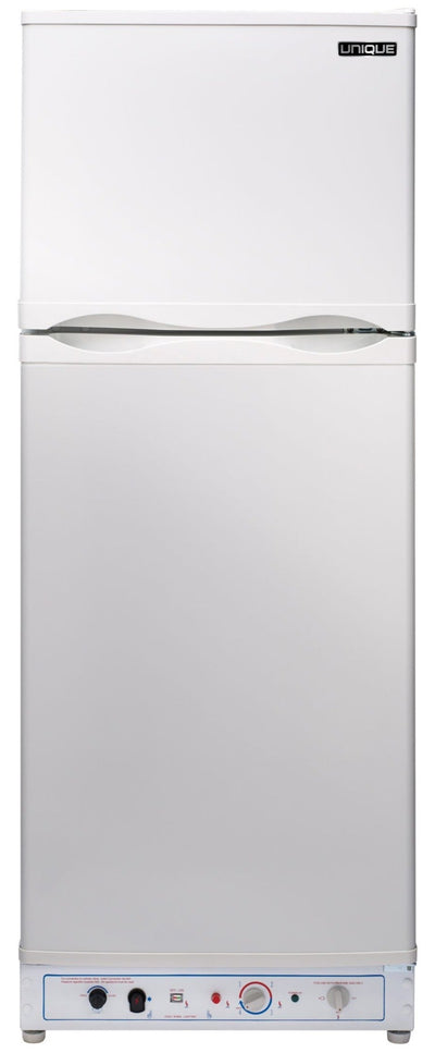 Off-Grid by Unique 8 Cu. Ft. Propane Refrigerator with Co Monitor - UGP-8C CM W