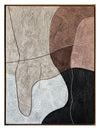 Earth Moves VII Hand Painted Wall Art – 36\" x 48\"
