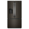 Whirlpool 36\" 30 Cu. Ft. French-Door Refrigerator with Dual Ice Makers - Black Stainless Steel - WRFF3736SV