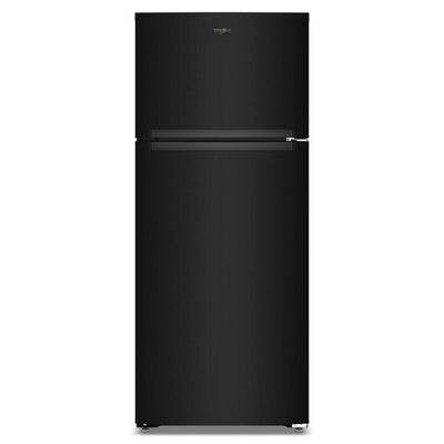 Whirlpool 28” 18.0 Cu. Ft. Top Freezer Refrigerator – Black - WRTX5118TB | Réfrigérateur Whirlpool de 18,0 pi³ et de 28 po à congélateur supérieur - noir - WRTX5118TB