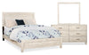 Arbor 5pc Bedroom Set with Panel Bed, Dresser & Mirror, Driftwood White - Queen Size