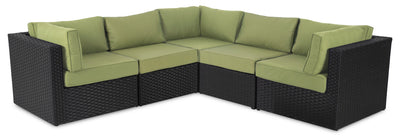 Barbados 5-Piece Patio Set – Green | Ensemble Barbados 5 pièces pour la terrasse - vert