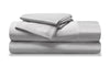 BEDGEAR Dri-Tec® 4-Piece King Split Head Sheet Set - Light Grey