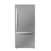 Danby Designer 29.5\" 18.7 Cu. Ft. Bottom Mount Apartment Fridge - Stainless Steel - DBM187E1SSDB