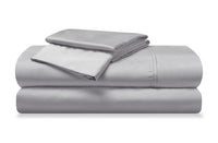 BEDGEAR Hyper-Cotton™ 4-Piece Queen Split Head Sheet Set - Light Grey