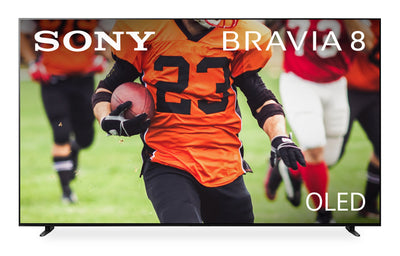 Sony 55" Bravia 8 OLED 4K UHD Smart Google TV (K55XR80) - 2024 Model | Téléviseur intelligent DELO Sony Bravia 8 UHD 4K de 55 po avec Google TVMC (K55XR80) - modèle 2024