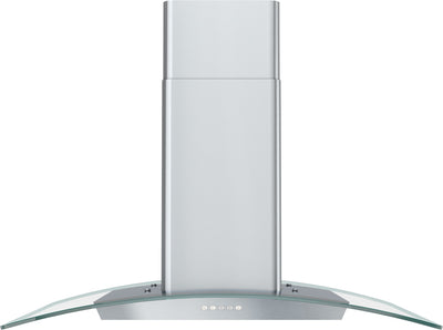Brisas by Zephyr 36" Curved Glass Range Hood - Stainless Steel - BML-E30CG | Hotte de cuisinière courbée Brisas par Zephyr de 36 po en verre - acier inoxydable - BMI-E36DG | BMIE36DG