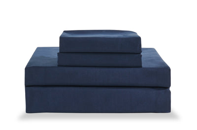 Masterguard® Ultra Advanced 4-Piece King Sheet Set - Navy | Ensemble de draps Ultra Advanced MasterguardMD 4 pièces pour très grand lit - bleu marine