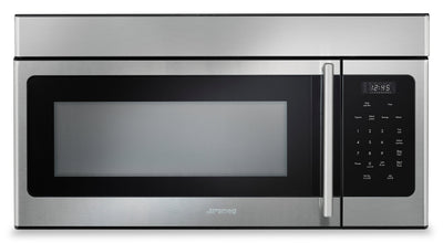Smeg 1.6 Cu. Ft. Over-the-Range Microwave - OTR316XU|Four à micro-ondes à hotte intégrée Smeg de 1,6 pi3 - OTR316XU