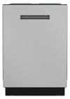 GE Profile 24\" 42 dBA Top Control Dishwasher - Stainless Steel - PBT700SSVFS