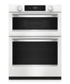 KitchenAid 30\" Smart Electric Combo Wall Oven - White - KOEC730SWH