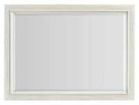 Casa Bedroom Dresser Mirror, Wood, Attachable, Wall Hanging - White