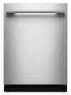 KitchenAid 24\" 44 dBA Dishwasher with 360° Max Jets™ Third Rack -PrintShield Stainless Steel - KDTS424SPS