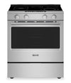 Maytag 30\" 5.3 Cu. Ft. Slide-In Electric Range with No Preheat Air Fry - Fingerprint Resistant Stainless Steel - YMSES7030SZ