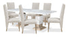 Vega 7 Piece Dining Set - Natural
