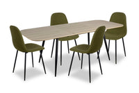 Joss 5pc Dining Set with Table & 4 Chairs - 63-86.5