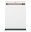 Café 24\" 39 dBA Smart Top-Control CustomFit Dishwasher with Third Rack - Matte White - CDT888P4VW2