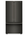 KitchenAid 36\" 24 Cu. Ft. Counter-Depth French Door Refrigerator – Black Ore - KRFC236SBE
