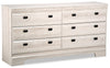 Yorkdale Bedroom 6-Drawer Dresser, 61.4\"W x 32.3\"H, Made in Canada - White