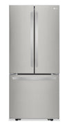 LG 30\" 21.8 Cu. Ft. French Door Standard-Depth Refrigerator - Stainless Steel - LFCS22520S