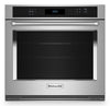 KitchenAid 30\" 5 Cu. Ft. Electric Single Wall Oven with True Convection - PrintShield Stainless - KOES530PPS