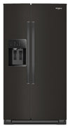 Whirlpool 36\" 21 Cu. Ft. Side-by-Side Refrigerator - Black Stainless - WRSC5536RV