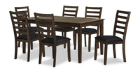 Devon 7pc Dining Set with Table & 6 Chairs - 60