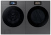 Samsung Bespoke 6.1 Cu. Ft. Front Load Washer and 7.6 Cu. Ft. Electric Dryer – Dark Steel