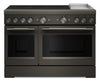 KitchenAid 6.3 Cu. Ft. Induction Freestanding Range with Griddle – Black Ore - KFID948SBE