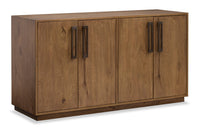 Scott Living Henri Dining Sever with Storage, Wood, 60