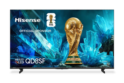 HISENSE 50" QD8SF Hi-QLED Mini-LED 4K Smart Fire TV (50QD8SF) – 2026 Model | Téléviseur intelligent Hi-QLED Mini DEL HISENSE QD8SF 4K de 50 po avec Fire TV (50QD8SF) - modèle 2026