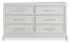 Vida Bedroom 6-Drawer Dresser, 66\"W x 40\"H - Sand