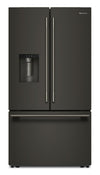 KitchenAid 30 Cu. Ft. French Door Refrigerator – Black Ore - KRFF436SBE