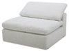 Sky Modular 44\" Fabric Armless Chair with Removable Feather Down Cushions - Nathan Wheat