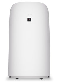 Sharp Smart Air Purifier with Plasmacluster® and Built-In Humidifier - KCP110CW
