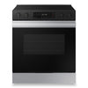 Samsung 6.3 Cu. Ft. Smart Electric Slide In Range with Voice Control - Stainless Steel - NSE6DG8100SRAC