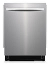 Frigidaire 24\" 49 dBA Top-Control Dishwasher with Third Rack - Stainless Steel - FDSH4502BF