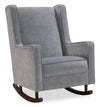 Sherri 29.5\" Rocking Chair with Wooden Sleigh Feet - Grey