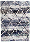 Makondo Abstract Blue Area Rug - 8'0\" x 10'0\"