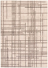 Sadie Burburry Silver-Black Area Rug - 5'3\" x 7'7\"